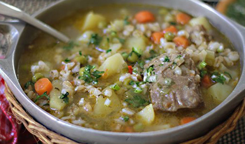 Sopa de Arroz de cebada